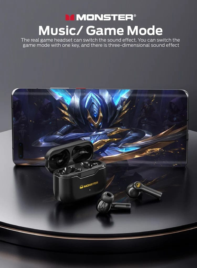 MONSTER AIRMARS XKT02 True Wireless Bluetooth Earphones