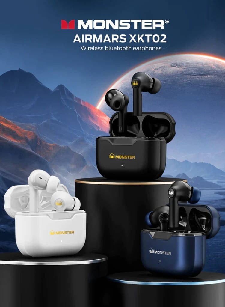 MONSTER AIRMARS XKT02 True Wireless Bluetooth Earphones