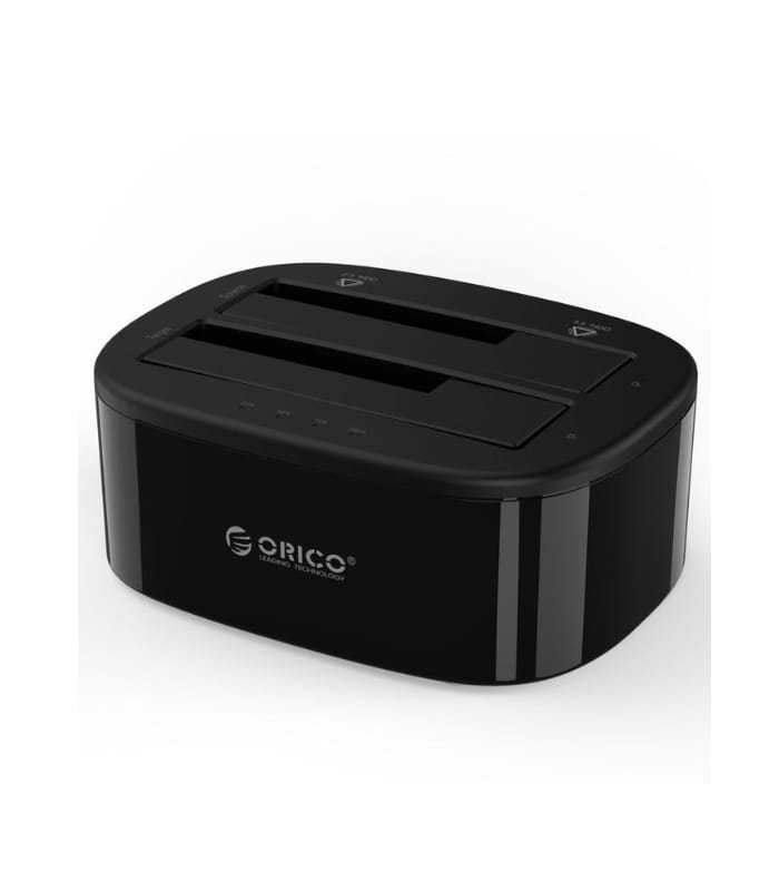 Orico (6228US3-C) Dual-Bay HDD and SSD Hard Drive Dock