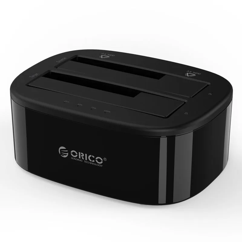 Orico (6228US3-C) Dual-Bay HDD and SSD Hard Drive Dock