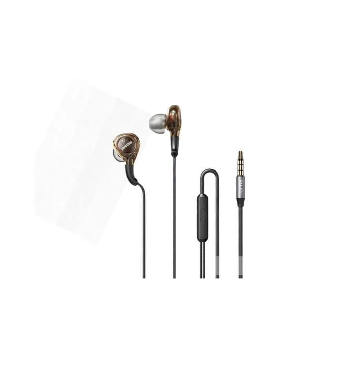 REMAX RM-670 3.5mm Wired Earphone For Music & Call(1.2M) (2) REMAX RM-670 3.5mm Wired Earphone For Music & Call(1.2M)