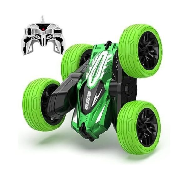 Remote Control Car for Boys 4-7, 2.4GHz Double Side 360° Flips Td203mini-BLUE