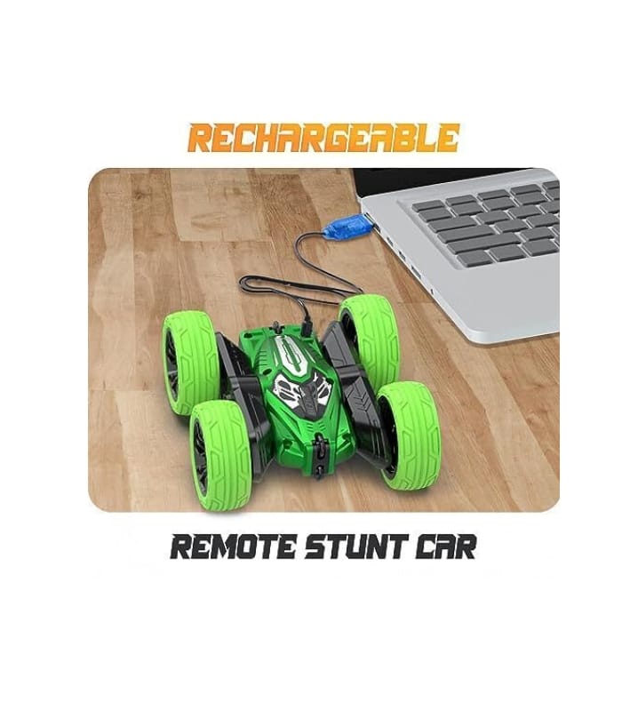 Remote Control Car for Boys 4-7, 2.4GHz Double Side 360° Flips Td203mini-BLUE