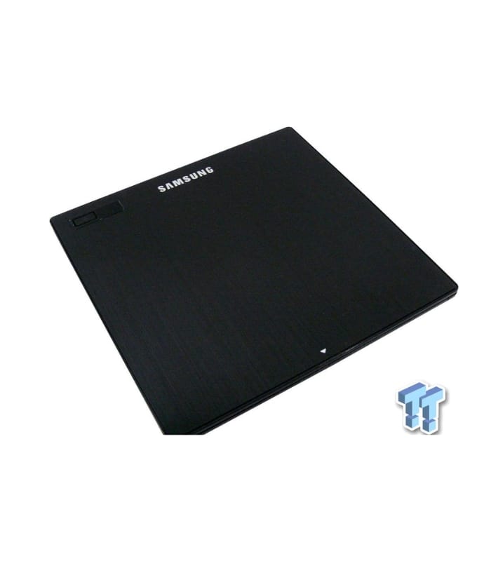 SAMSUNG Slim Portable External DVD Writer USB (8X DVD 24x CD) Black SE-208DB