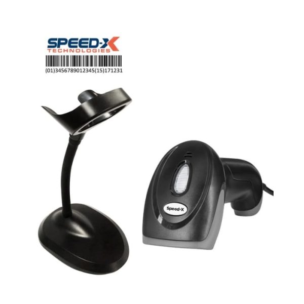 SPEED-X 8400 1D LASER HANDHELD BARCODE SCANNER
