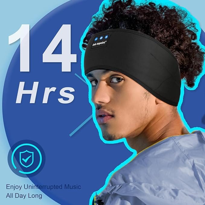 Sleep Headphones,Bluetooth Sport Headband Wireless Music Sleeping Headphones