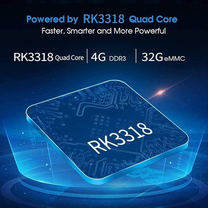 T9 Android 9.0 TV Box 4GB DDR3 RAM 64GB ROM