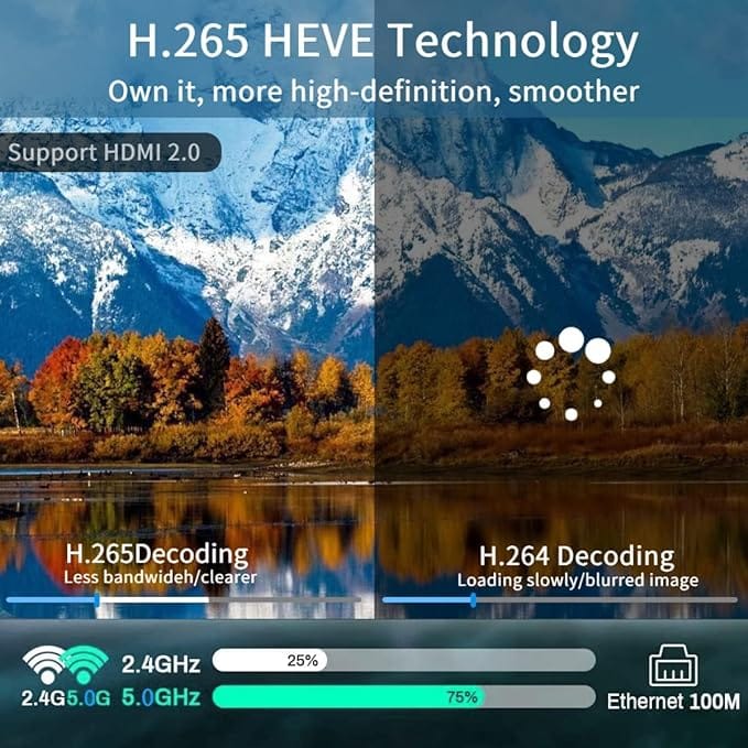T9 Android 9.0 TV Box 4GB DDR3 RAM 64GB ROM