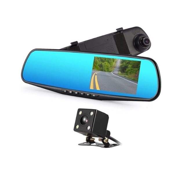 Vehicle Blackbox DVR with Dual Camera