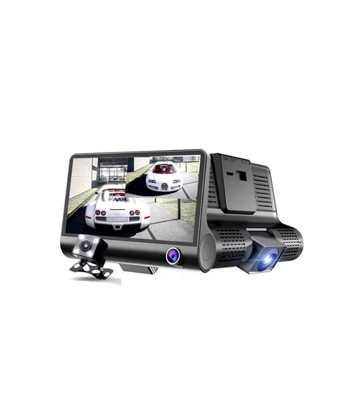 WDR Dashcam 3 Camera Lens Video Car DVR Full HD 1080P