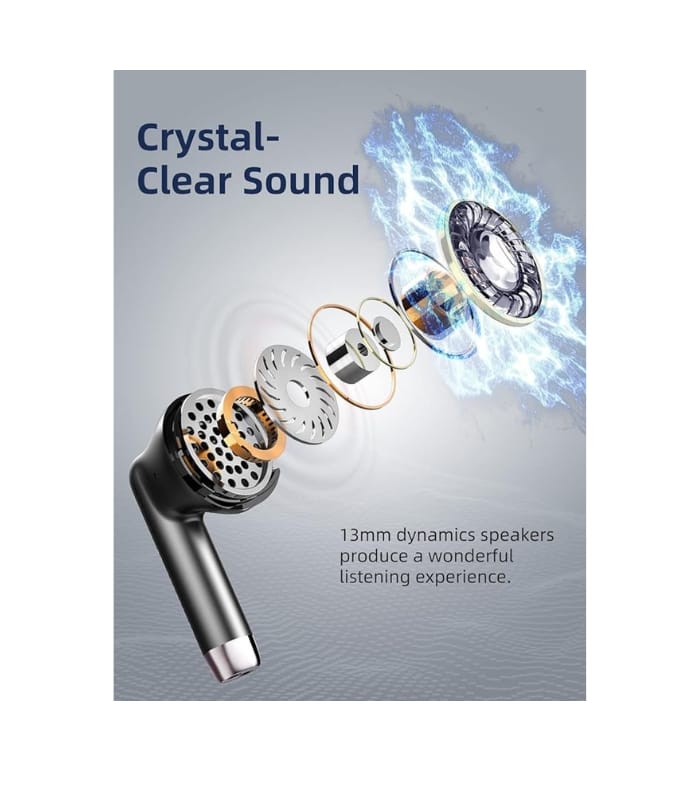 Wasart Wireless Earbud, Bluetooth 5.3 Earbuds