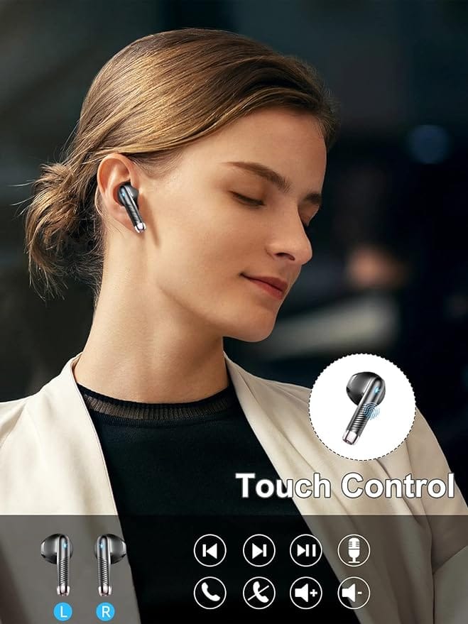 Wasart Wireless Earbud, Bluetooth 5.3 Earbuds