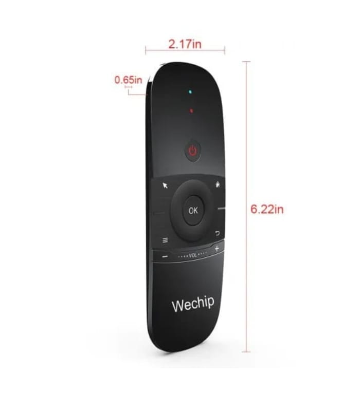 Wechip w1 Air Mouse Wireless Keyboard 2.4G Rechargeable Remote Control