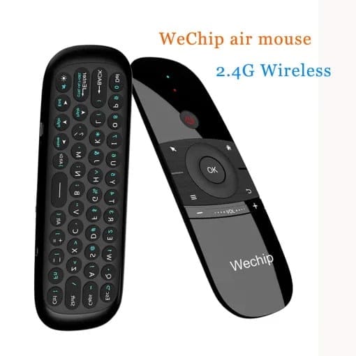 Wechip w1 Air Mouse Wireless Keyboard 2.4G Rechargeable Remote Control