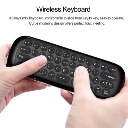 Wechip w1 Air Mouse Wireless Keyboard 2.4G Rechargeable Remote Control