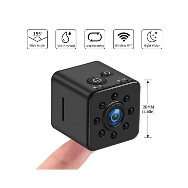 X9 1080p Hd 2mp Magnetic Wifi Mini Camera With FtyCamPro App
