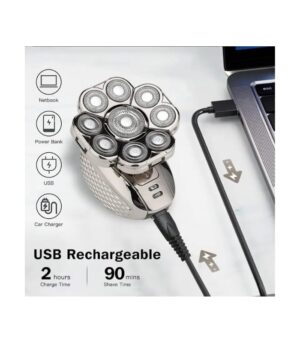 Yebicola 4D Head Shavers for Bald Men, Upgraded 9 Floating Heads