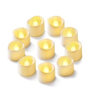 24-Pack Flameless LED Tea Lights Candles Battery Operated