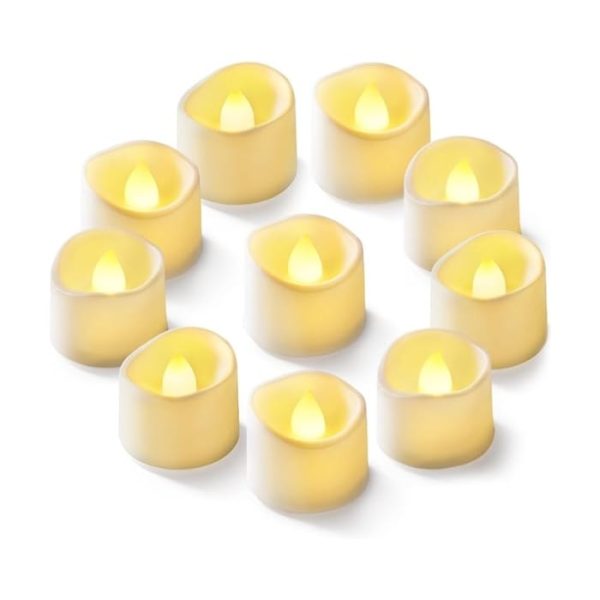 24-Pack Flameless LED Tea Lights Candles Battery Operated