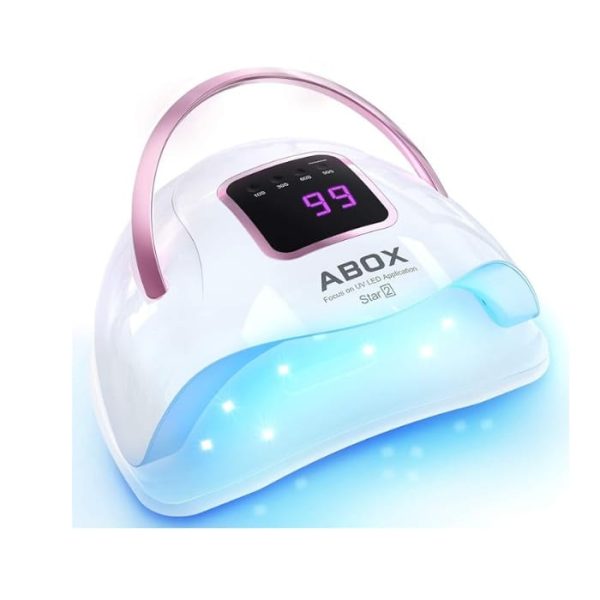 ABOX UV LED Nail Lamp, ABOX Star2 72W Nail Dryer for Gel Nail Polish,