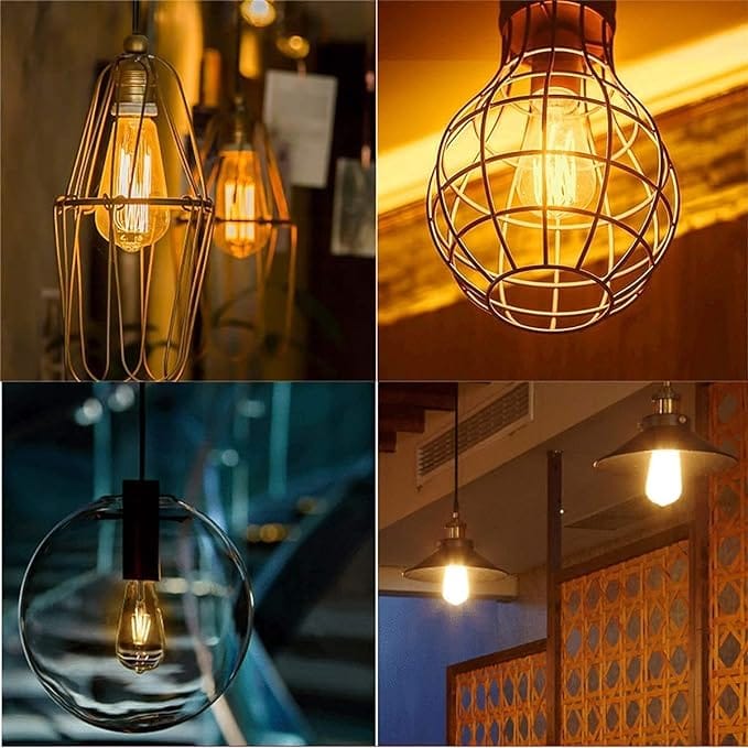 AcornSolution Vintage Edison LED Light Bulb Exposed Filament