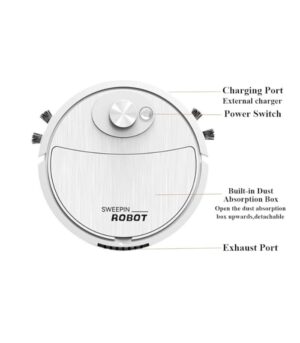 Automatic Robot Vacuum Cleaner – Rechargeable Household Robot Vacuum Cleaner