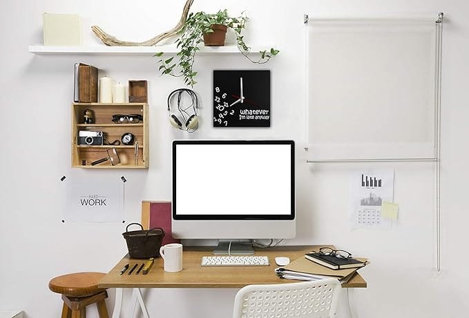 Decodyne Whatever I’m Late Wall Clock