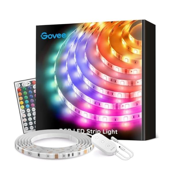 Govee 16.4ft LED Strip Lights, Color Changing Light Strips with Remote
