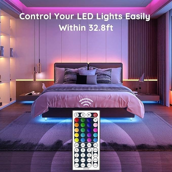 Govee 16.4ft LED Strip Lights, Color Changing Light Strips with Remote