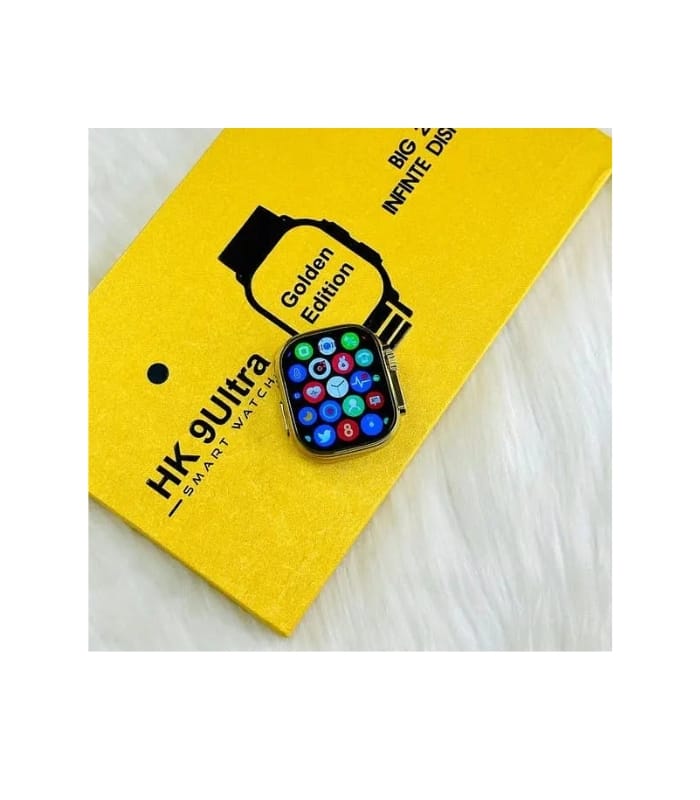 HK9 Ultra Gold Edition Smart Watch