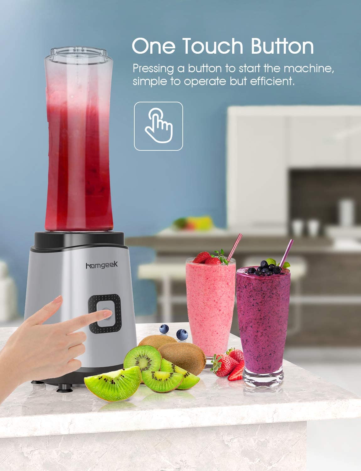 Homgeek Personal Size Blender Model: BL508