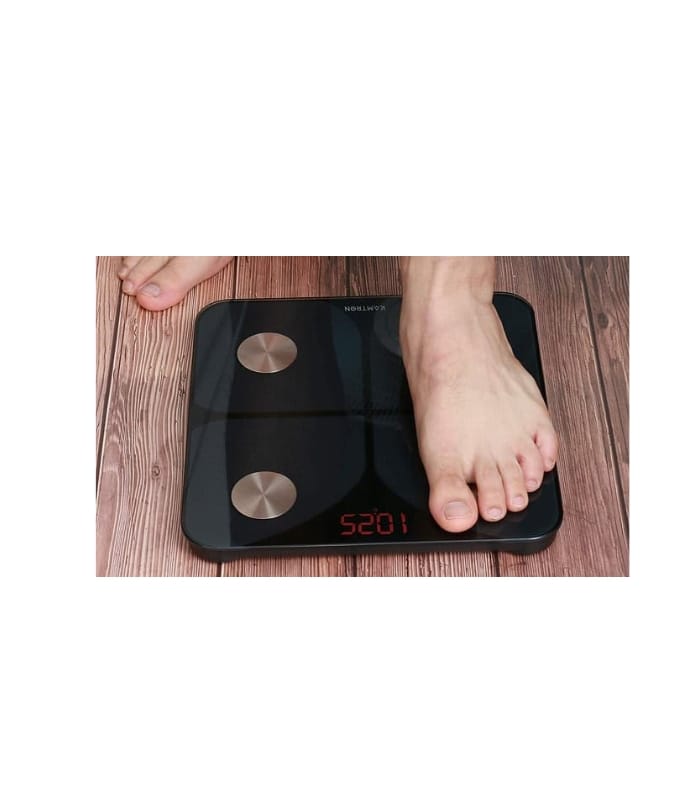 Tempered Glass 180Kg Bathroom Body Weight Scale Digital Electronic Weighing Bluetooth Scale