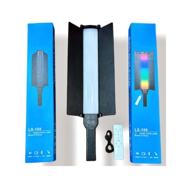 LS-188 RECHARGABLE RGB Hand Stick Lamp