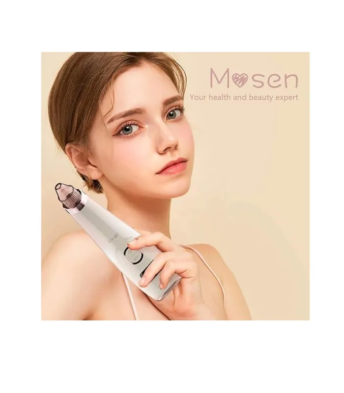 Mosen M1905 Blackhead Remover -Pink,5 Adjustable Level