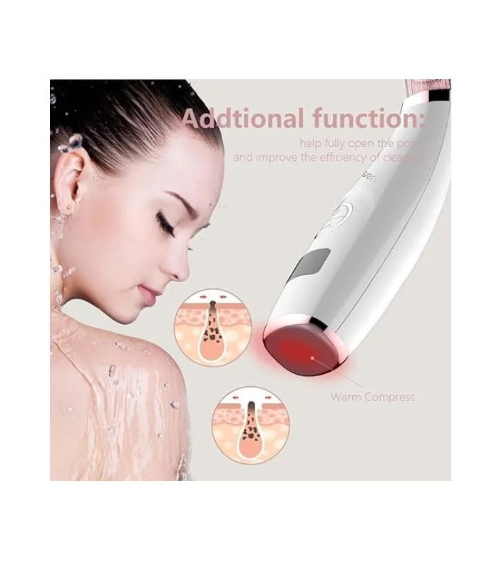 Mosen M1905 Blackhead Remover -Pink,5 Adjustable Level