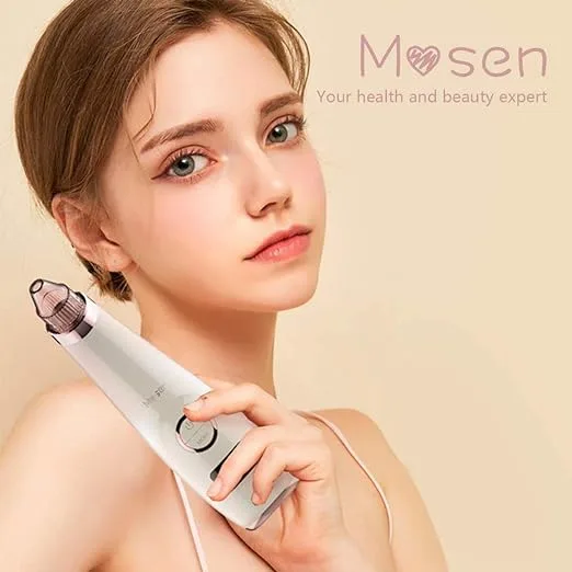 Mosen M1905 Blackhead Remover -Pink,5 Adjustable Level