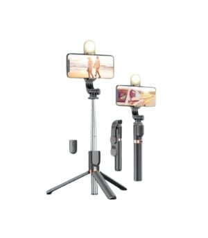 PLOKAMA SELFIE STICK LIVE K8 LED 130CM