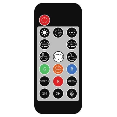 Riarmo Galaxy Projector Star Projector, Star Night Light Projector for Bedroom with Bluetooth Speaker