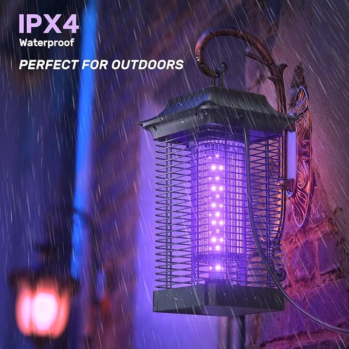 Sahara Sailor Mosquito Zapper, 4000V Powerful Bug Zapper Outdoor Rainproof