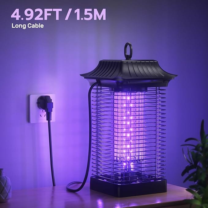 Sahara Sailor Mosquito Zapper, 4000V Powerful Bug Zapper Outdoor Rainproof