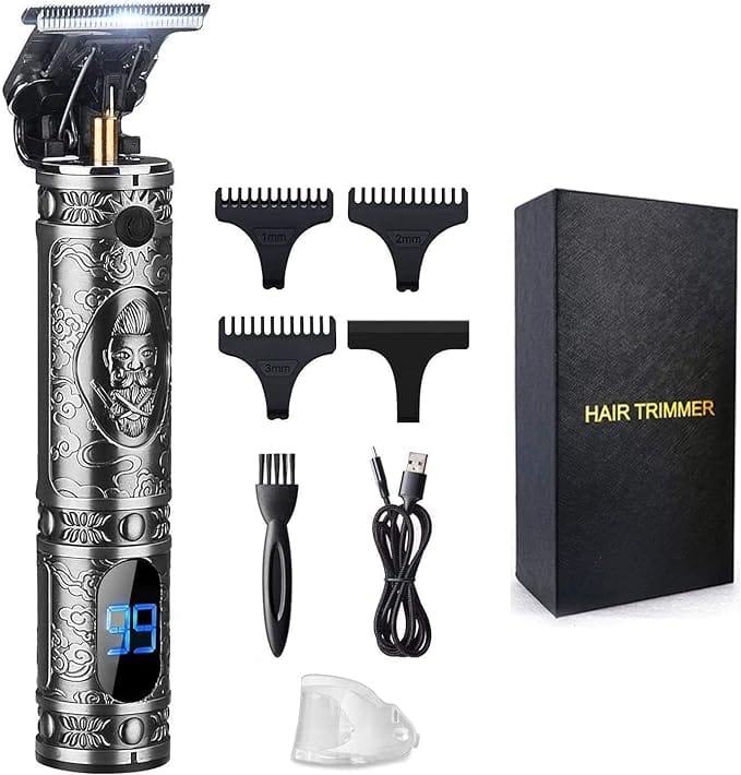 Suttik Hair Trimmer for Men, Professional Hair Clippers for Barber, Beard Trimmer for Men