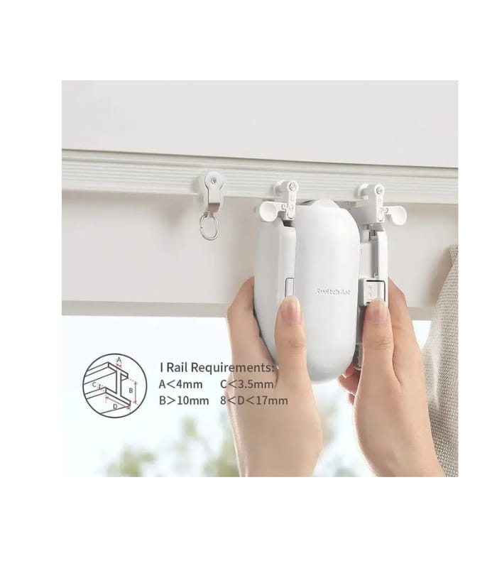 SwitchBot Curtain Smart Electric Motor – Wireless App Automate Timer