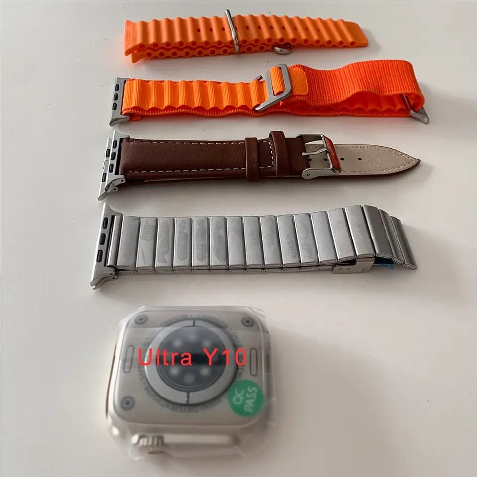 Y10 Ultra Smart Watch With 4 Straps
