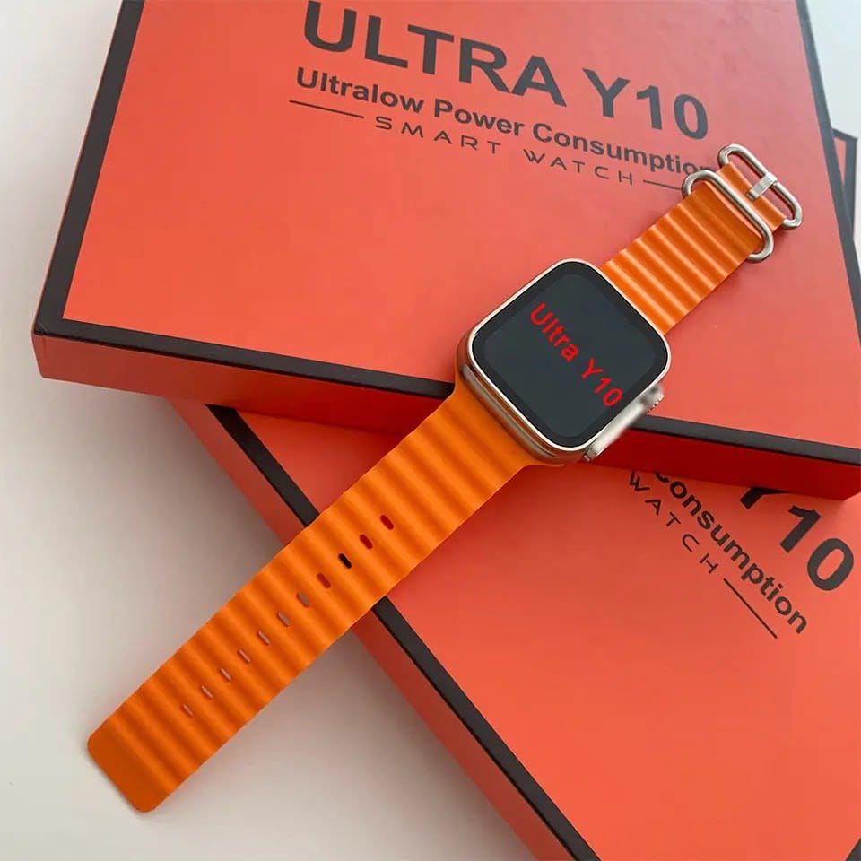 Y10 Ultra Smart Watch With 4 Straps