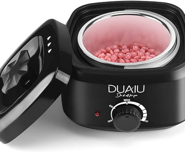 DUAIU Waxing Kit Hair Removal Wax Pot Heat-Resistant ABS Material Wax Warmer for Men-0