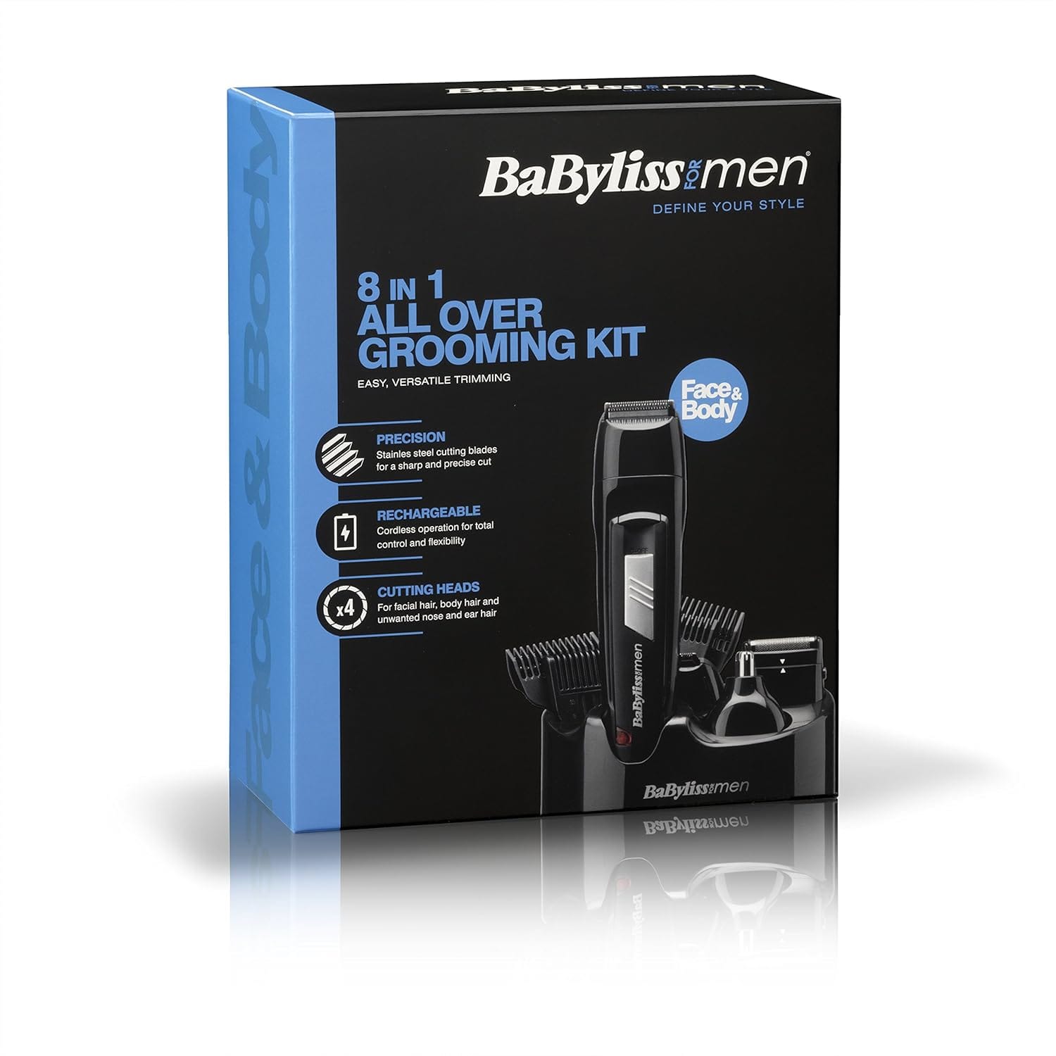 Babyliss 8 IN 1 ALL OVER GROOMING KIT