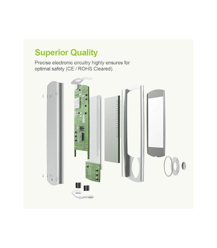 AUVON Rechargeable TENS Unit Muscle Stimulator, 24 Modes 4th Gen TENS Machine with 8pcs 2"x2