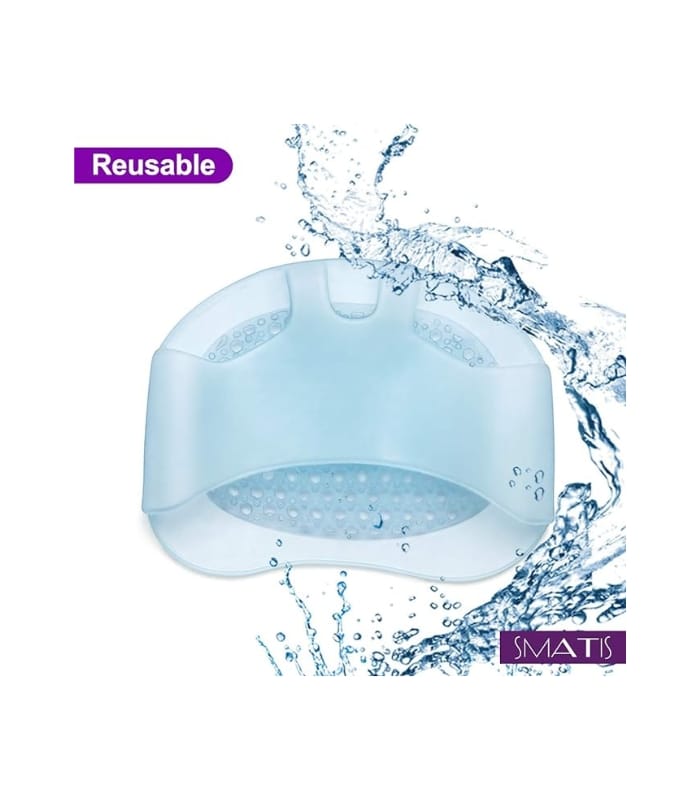 1.SAFETY -- These metatarsal pads are made from medical Grade Silicone Gel, our gel pads do not absorb odor and dirt 2.COMFY - Ball of foot cushions are very soft, gel pads have plenty of air holes for additional ventilation, which help reduce feet swelling, pain and discomfort during the standing long hours 3.RELIEVE PAIN -- These ball pads providing a mild massage during any movements thus improving the comfort level and helping relieve pain, and all the fatigue and stresses 4.REUSABLE -- When wearing ball pads was like walking on a cloud, and is easily cleaned with warm water and soap