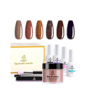 Beetles Dip Powder Nail Kit Starter - Nude 6 Colors
