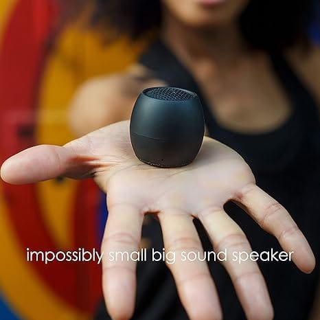 BoomPods Zero Bluetooth Speaker - Powerful Waterproof Mini Speaker